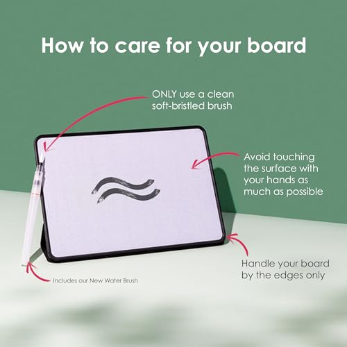 Buddha Board Enso – Portable Water Painting Board with Brush – Reusable Zen Drawing Canvas for Mindfulness, Meditation, and Creative Relaxation – Travel Art Set - Image 5