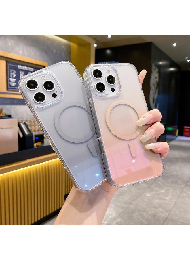 اس-توب جراب لهاتف iPhone 13 Pro، جراب هاتف MagSafe شفاف متدرج من مادة البولي كربونات - Image 5