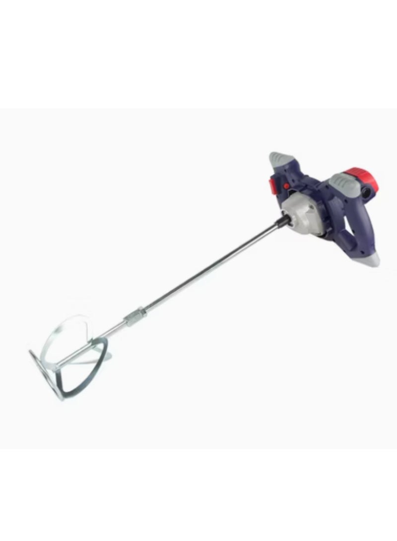 makute Concrete Mixer, 1000W Motor, 220-240V~50/60Hz, No-Load Speed 0-1030r/min, 120mm Paddle, Semi-Dry Shotcrete, Rotor Type, Hydraulic Machining Process, HM111 - Image 1