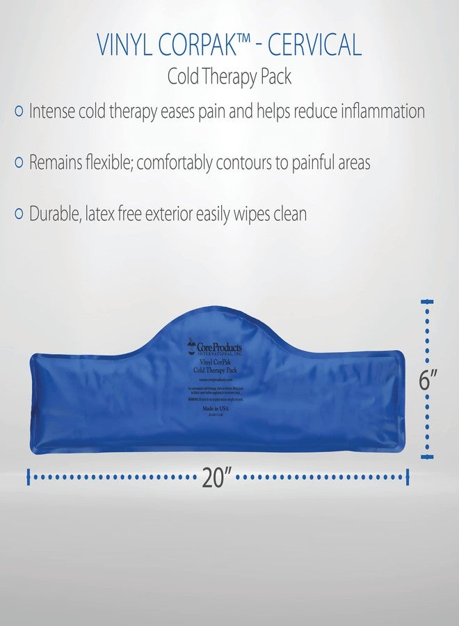 Core Products Flexible Vinyl Intense Cold Therapy Pack for Neck - 6" X 20" - Image 5