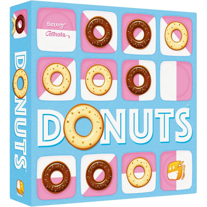 Funforge Donuts The Tasty Tactical Clash for 2 Players Placement Board Game Abstract Adult Family Game Ages 8 1015 Min - Image 3