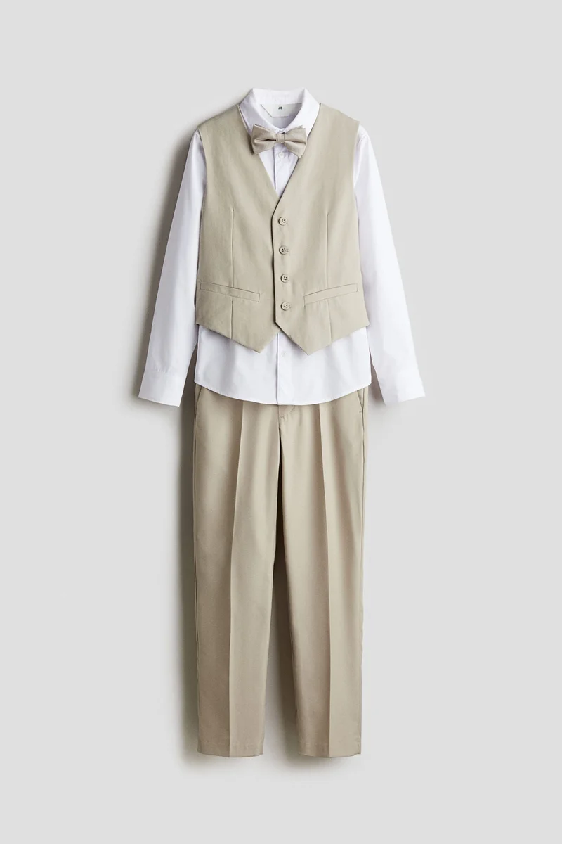 H&M 3-piece dressy set with a bow tie