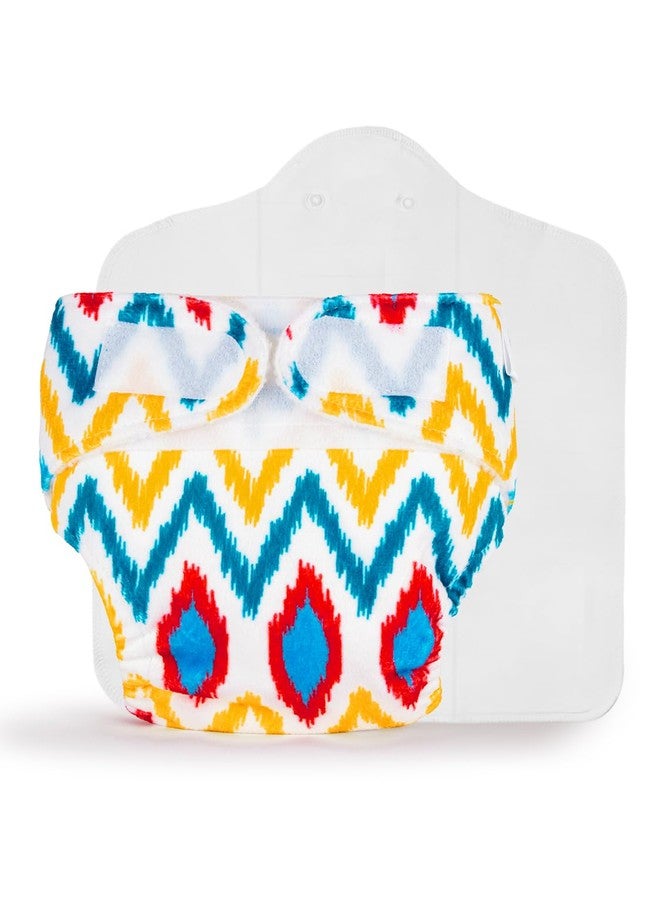 SuperBottoms Newborn UNO Premium Cloth Diaper with Insert (0 to 3m) | Washable & Reusable Diaper with Organic Cotton Pad | Superior Absorption | Waterproof | SuperDryFeel™ Layer | Super Soft & Gentle - Image 1