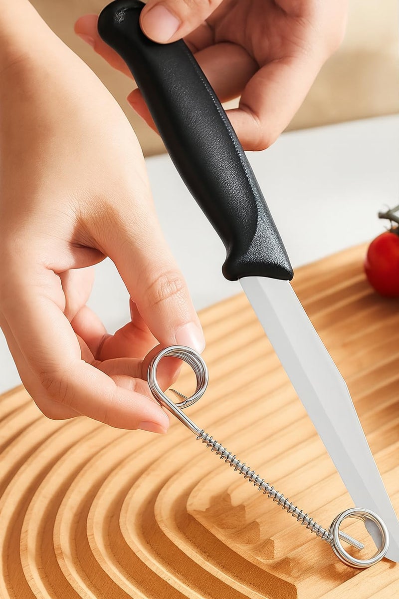 Top Chef 2-in-1 Safe Paring Knife & Peeler – Rounded Tip for Safer Cutting | Adjustable Stainless Steel Blade for Easy Peeling - Image 4