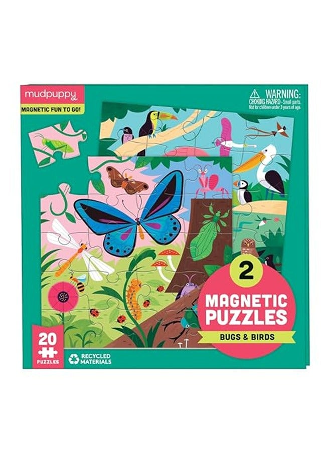 Bugs And Birds Magnetic Puzzles