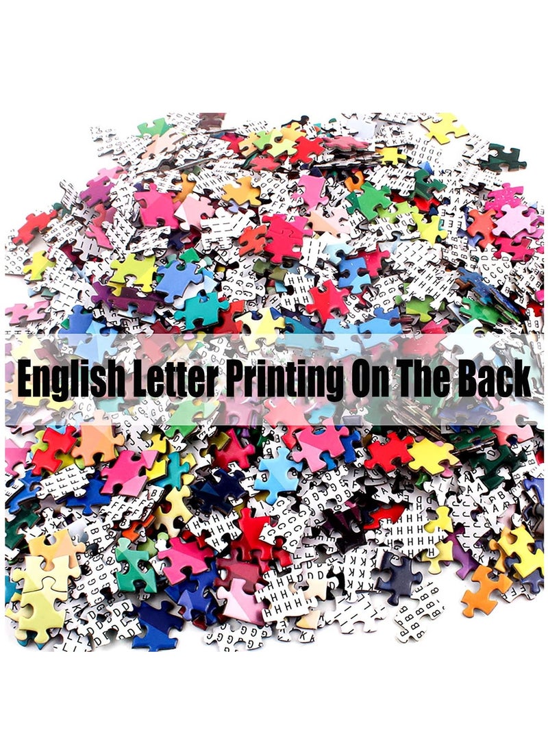 1000-Piece Lucky Flower Round Puzzle - Image 2