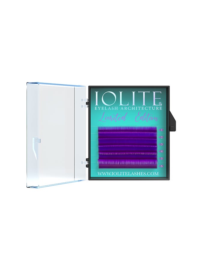 IOLITE Colored Classic Lashes Eyelashes Ombre Violet C Curl 7T Mix 2