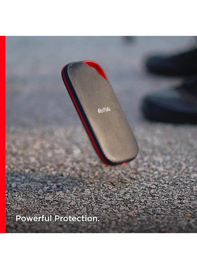 سانديسك Extreme PRO Portable SSD with USB4 4TB, SSD External Drive, 40Gbps, up to 3800 MB/s read speed and up to 3700MB/s write speed - Image 4