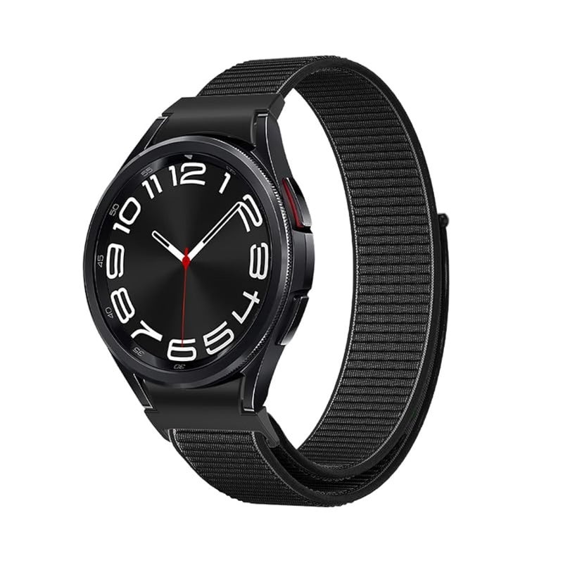 Dado Quick Fit No Gap Nylon Strap Compatible with Samsung Galaxy Watch 6 Classic (47/43mm), 5 Pro (45mm), 4 Classic (46/42mm), Watch 6/5/4 (44/40mm) - Image 1