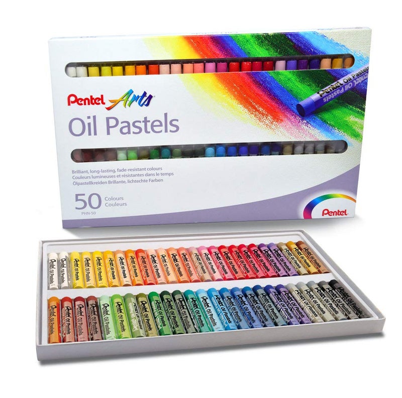 Pentel Oil Pastels Set 50