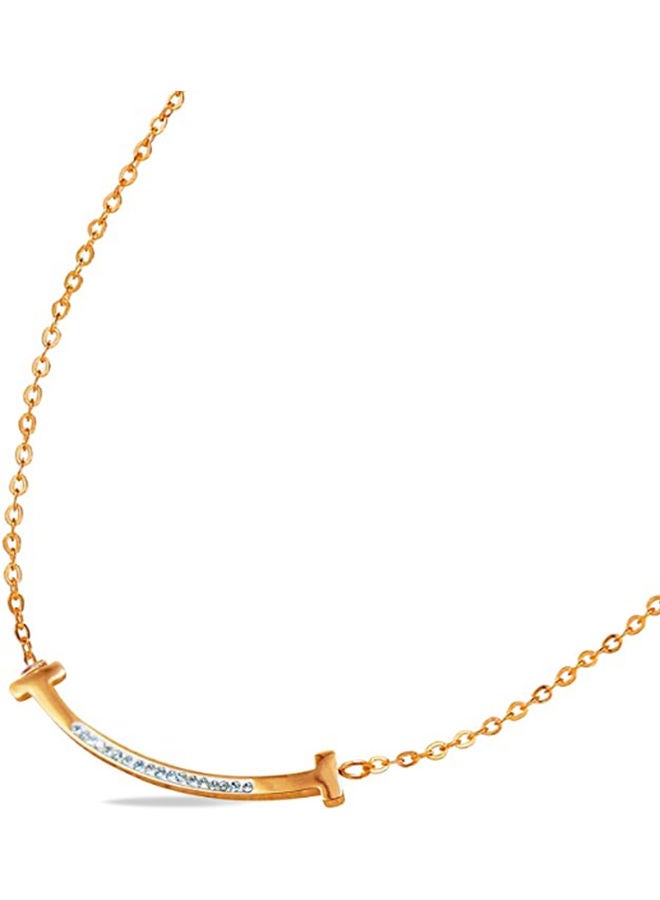 AIWANTO Stone Studded Necklace - Image 2