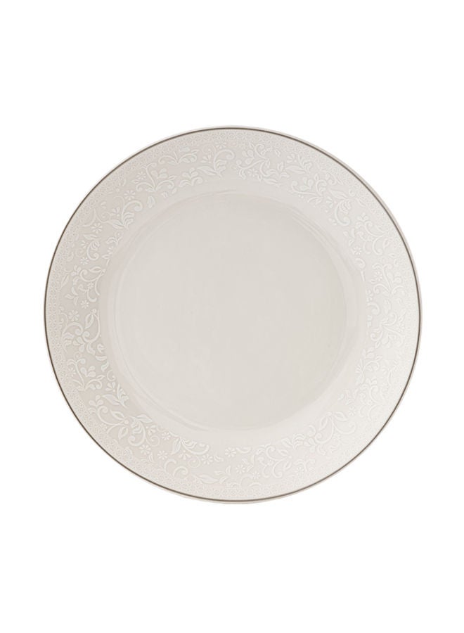 Celia 6-Piece Porcelain Deep Plates Set White 9 inch - Image 2