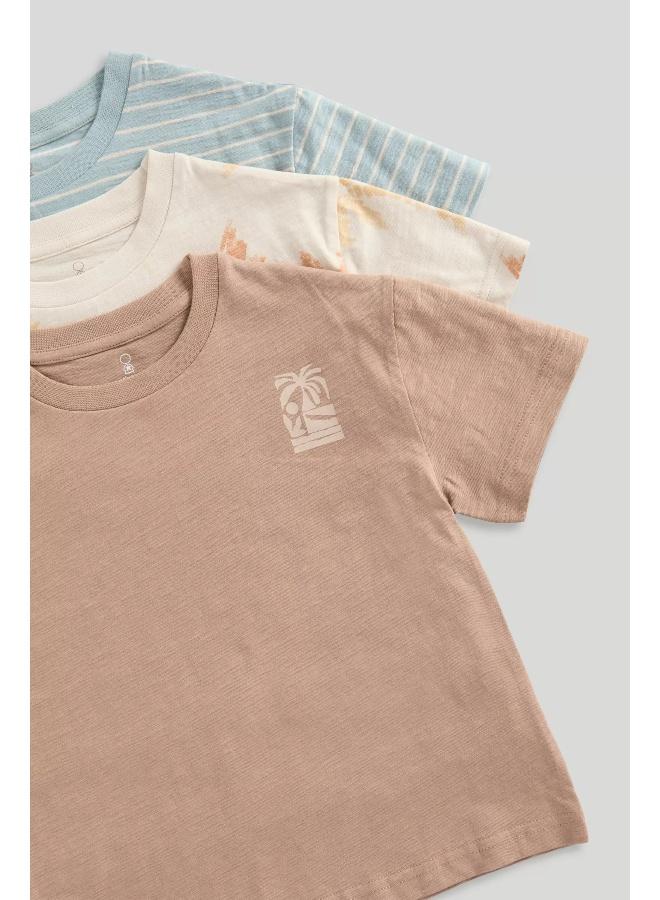 mothercare 3 Pack Palm T-Shirts  - Image 3