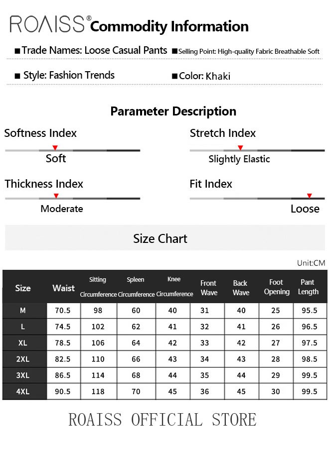 Men Fashionable and Comfortable Cotton Cargo Pants Loose Fit Joggers with Cuffed Ankles Ideal for Sports and Casual Wear - pzsku/Z7985896788684F35D392Z/45/_/1700550626/bacb88a7-a85b-4cc7-8cae-7ad605f6e3c1