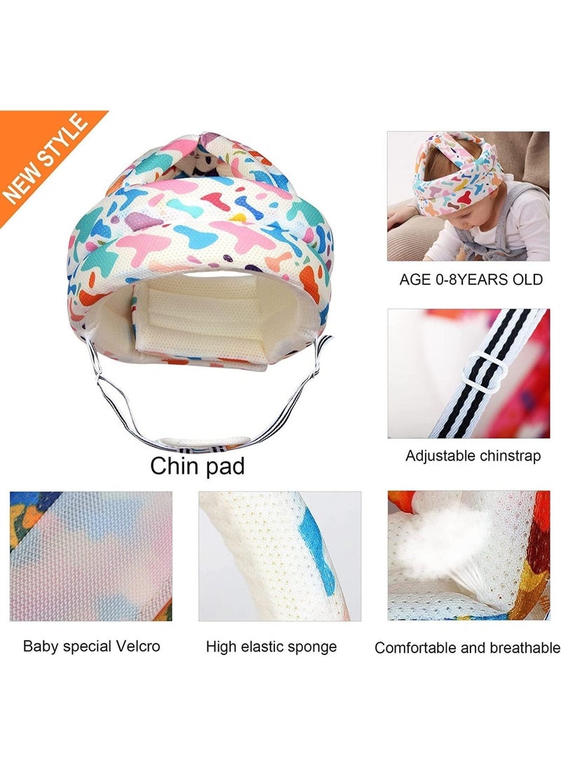 Infant Toddler Helmet, Baby Safety Helmet, Adjustable Baby Head Protector for Crawling Walking Breathable No Bump Head Cushion Bumper Bonnet Baby Protection Hat - Image 2