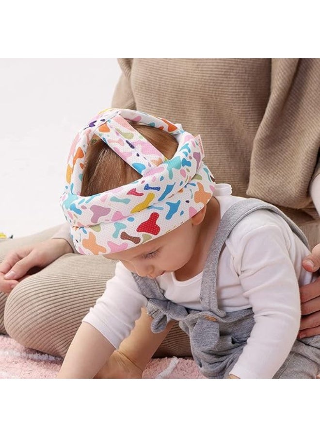 Infant Toddler Helmet, Baby Safety Helmet, Adjustable Baby Head Protector for Crawling Walking Breathable No Bump Head Cushion Bumper Bonnet Baby Protection Hat - Image 3