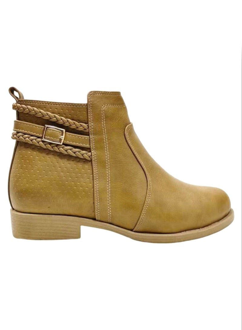 Half boot with side braid - Image 3