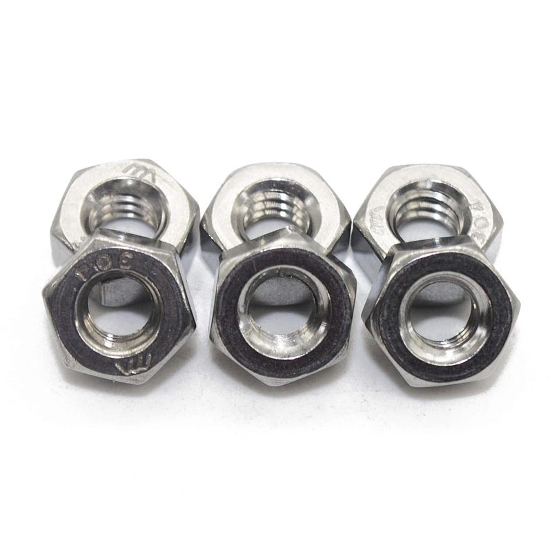 Fullerkreg 5/8"-11 Stainless Steel Finished Hex Nut, 304 Stainless Steel Nut (5 pcs) - Image 4