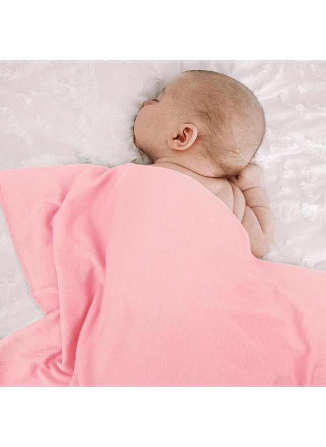 DRESHOW DRESHOW BQUBO Newborn Receiving Blankets Cotton Warm Sleepsack with Mittens & Bow Hats Hospital Baby Swaddling Shower Gift  - Image 4