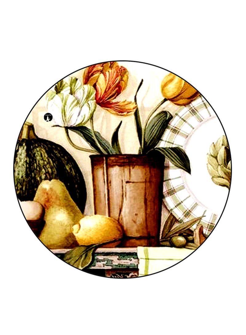RKN Vintage Art Printed Fridge Magnet Multicolour - Image 1