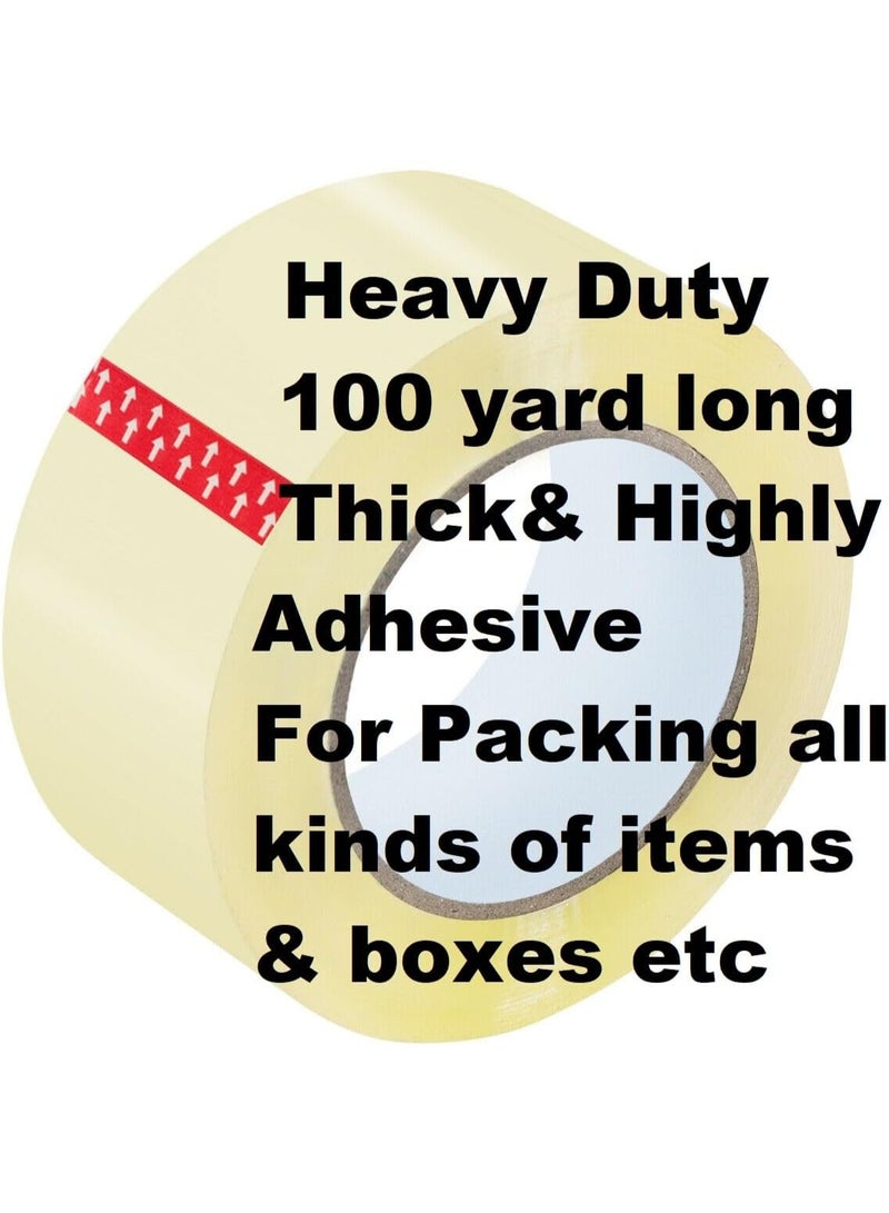 Generic 100 Meter Long Transparent packing and sealing Sticking Tape  - Image 3