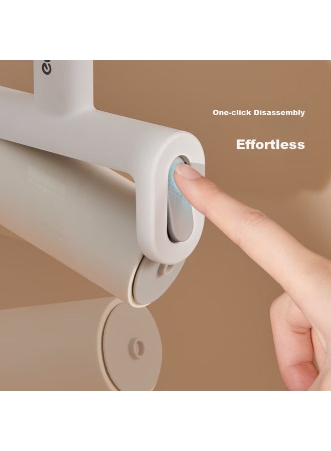 Ecoco Lint Roller, 10cm 420mm, For Bedding, Rolls Brush To Pick Up Lint, Detachable Pet Hair Removal Tool E2397 - Image 3