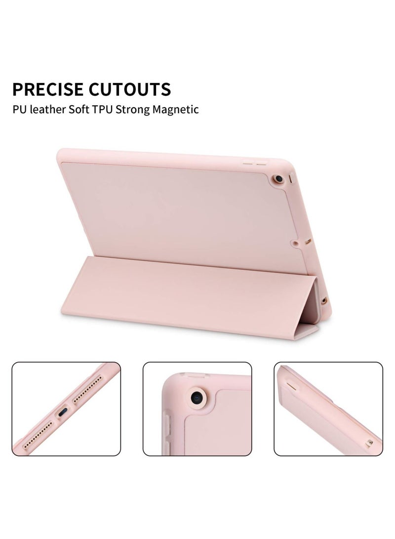 ELTRAZONE iPad 9th/8th/7th Generation Case (2021/2020/2019) iPad 10.2-Inch Case with Pencil Holder [Sleep/Wake] Slim Soft TPU Back Smart Magnetic Stand Protective Cover Cases - Image 4