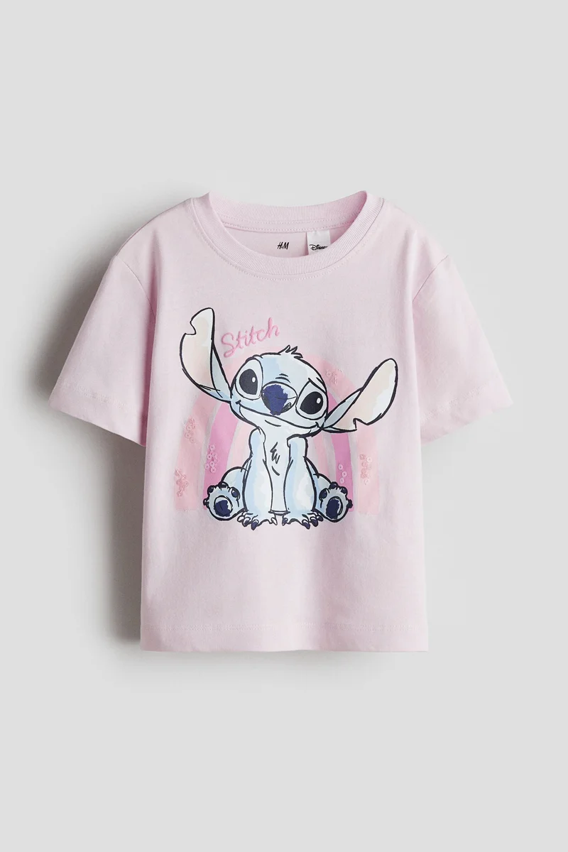 H&M Print-motif cotton T-shirt