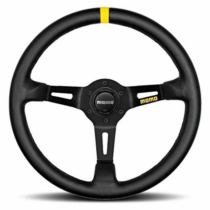 MOMO Motorsport Mod. 08 Racing Steering Wheel Black Leather 350Mm R1908/35L - Image 2
