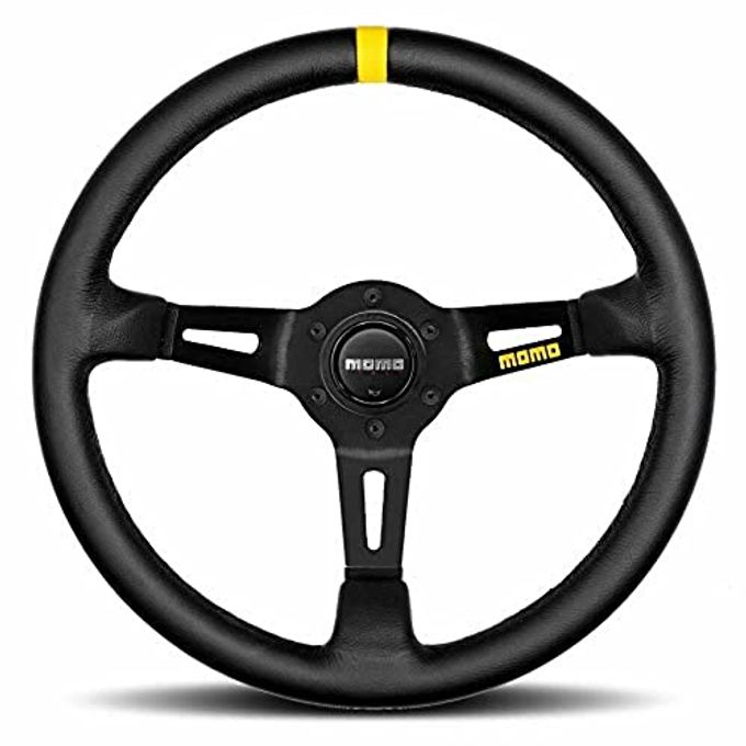 MOMO Motorsport Mod. 08 Racing Steering Wheel Black Leather 350Mm R1908/35L - Image 4