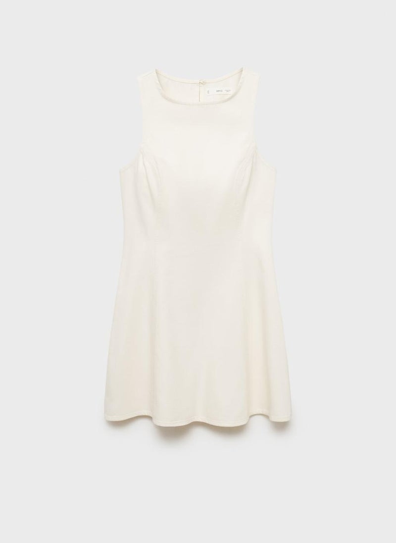 MANGO Sleeveless Mini Dress  - Image 5
