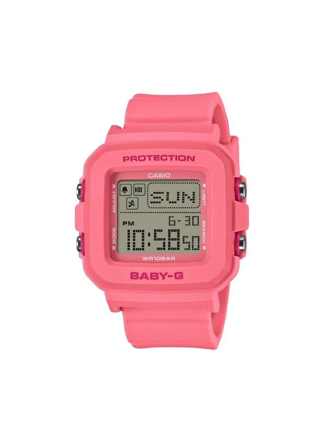 Casio Baby-G BGD-10KH-4D Lineup BABY-G PLUS Pink Resin Band Watch - Image 1