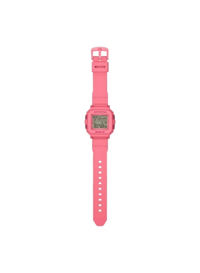 Casio Baby-G BGD-10KH-4D Lineup BABY-G PLUS Pink Resin Band Watch - Image 3