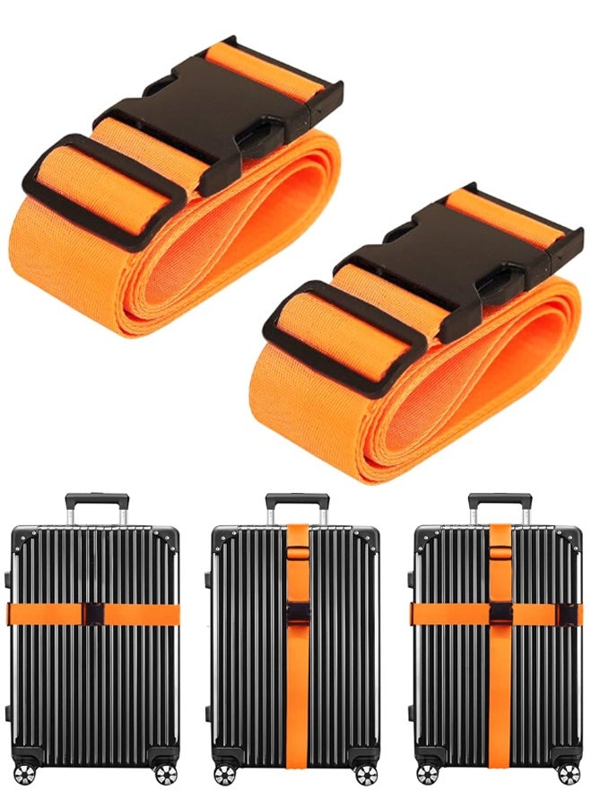 2PCS Travel Luggage Suitcase Straps - Image 1