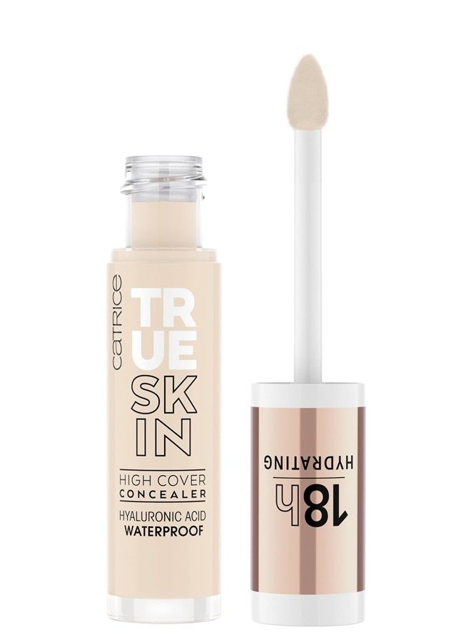 Catrice True Skin High Cover Concealer | Waterproof & Lightweight for Soft Matte Look | Contains Hyaluronic Acid & Lasts Up to 18 Hours | Vegan, Cruelty Free, Gluten Free (002 | Neutral Ivory) - Image 2