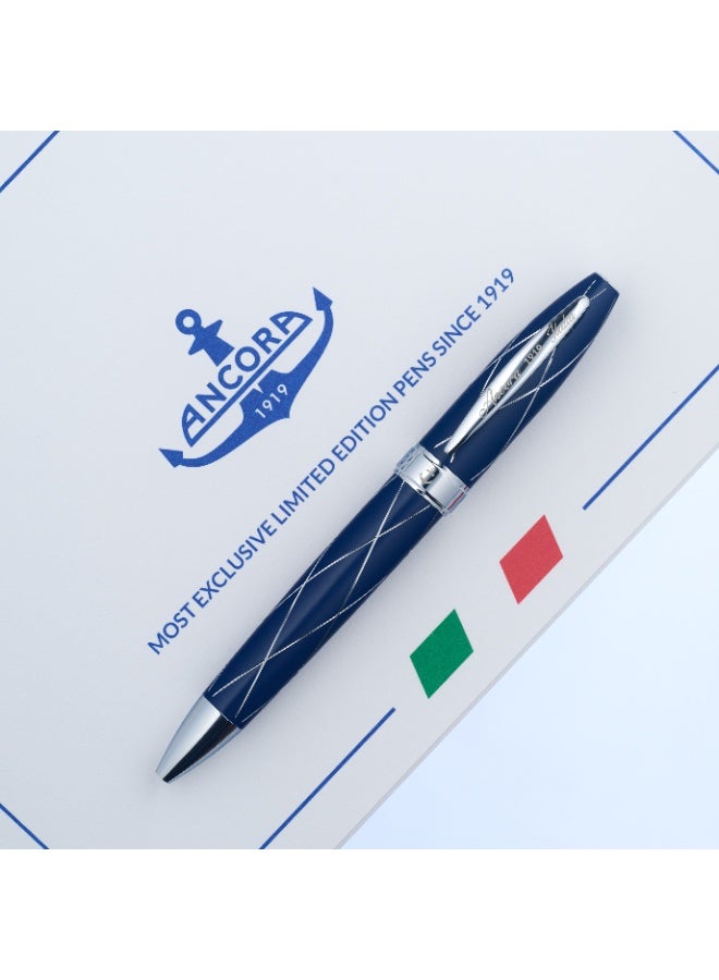 أنكورا قلم تشيسترفيلد بلو رولربول ١٩١٩ – أزرق – مع علبة هدية - Image 4