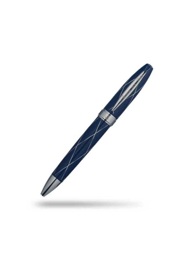 Ancora 1919 Chesterfield Blu Rollerball Pen – Blue – Gift Box Included