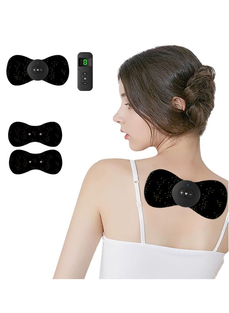 ماركة غير محددة Remote Control Electric Neck Massager Current EMS Massager Portable Neck Massager for Pain Relief Bioelectric Acupressure Massager Pad for Arms Neck Shoulders Back Waist Legs  - Image 1