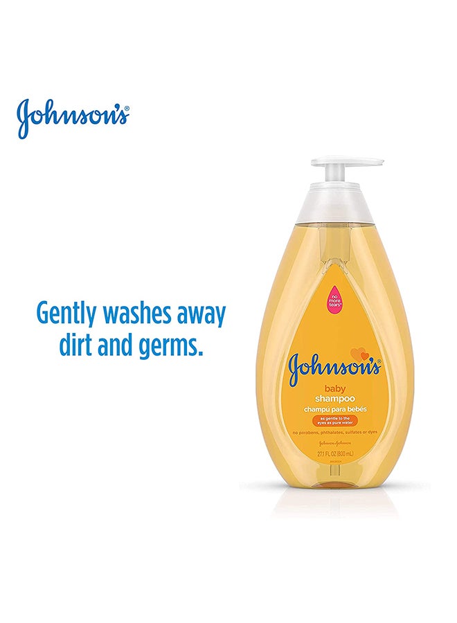 Johnson's No More Tears Baby Shampoo, 600 ml - Image 4