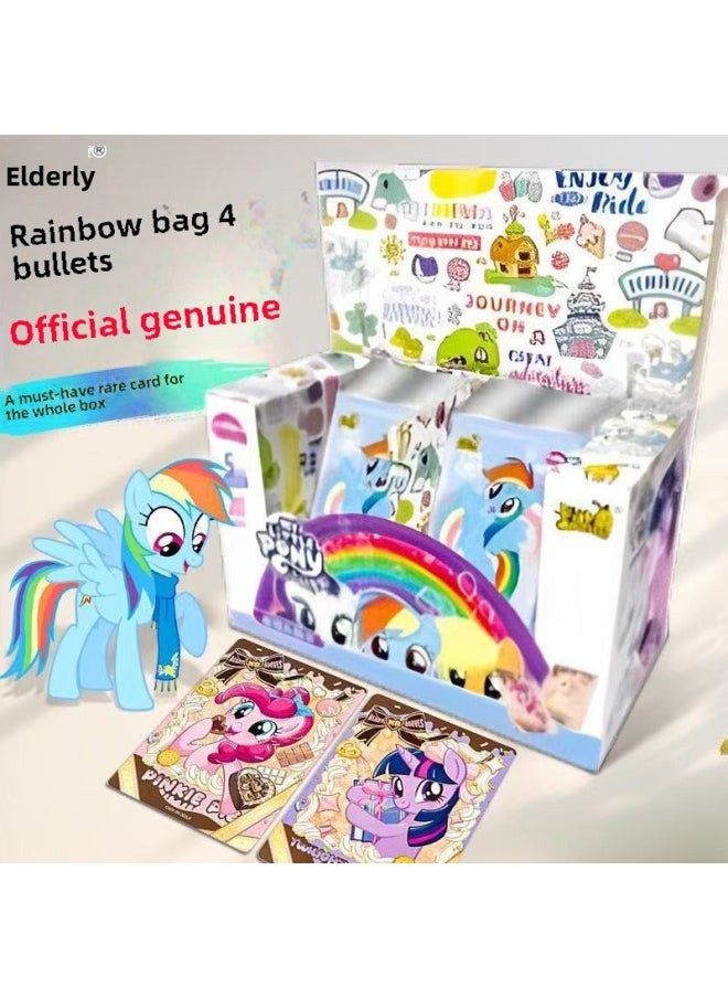 The Magic Boy Of The Card Tour Makes The Sea 2 Cards Fight The Day Bag Pro-sign The Card Blind Box Ao Bing Movie Seal God List Around-Color:[bag 4] Rainbow Packs In A Box Of 20 Packs [retail 100 Yuan]  - Image 1