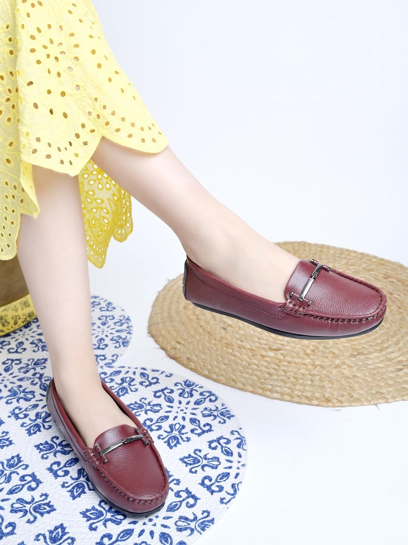 Shoetopia أحذية شوتوبيا النسائية بتفاصيل قوس علوي للنساء والفتيات - Image 4