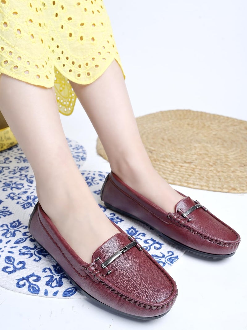 Shoetopia أحذية شوتوبيا النسائية بتفاصيل قوس علوي للنساء والفتيات - Image 2
