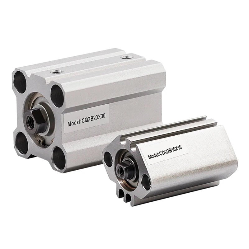 CQ2B 20 Pneumatic Mini Thin Cylinder Bore 20mm Stroke 45mm - Image 5