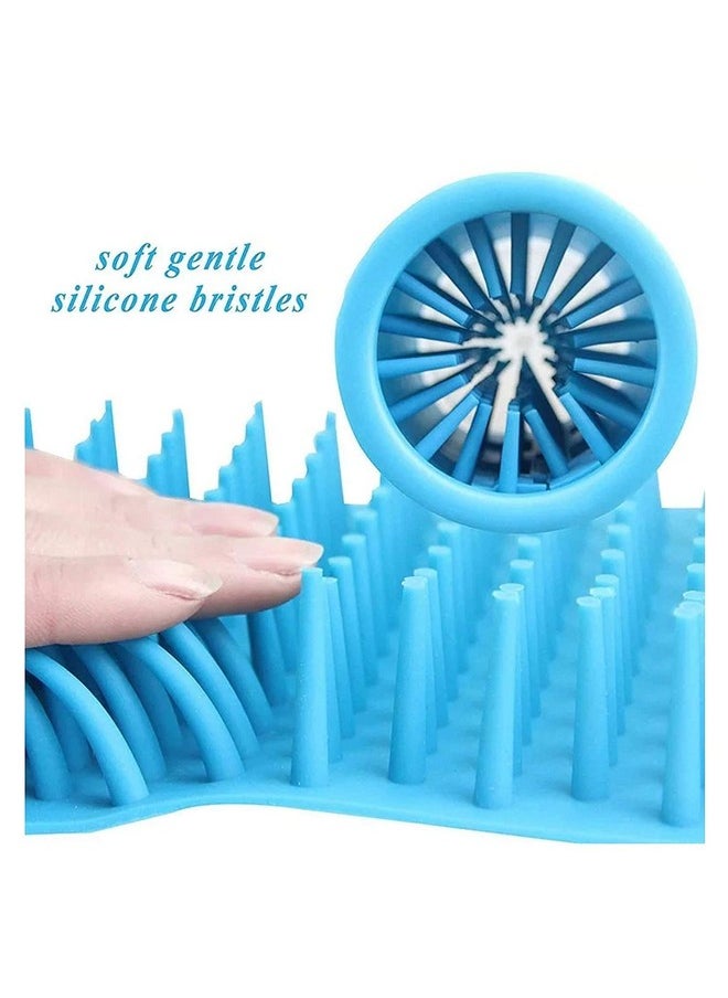 Dog Paw Cleaner, Portable Dog Feet Washer Pet Cleaning Brush Cup For Wash (Small) 9X11X9Cm/3.5X4.3X3.5In + Dog Nail Cutter With Clipper (Color May Vary) - pzsku/Z7986585355395A58C0FCZ/45/_/1728311654/21eaf482-7bd7-421b-a4df-e328ee1623b1