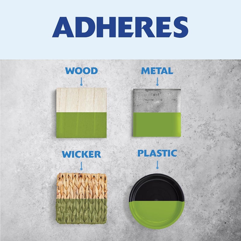 Rust-Oleum Painter's Touch 2X Ultra Cover Spray Paint, Satin Eden, 12 Ounce - Image 5