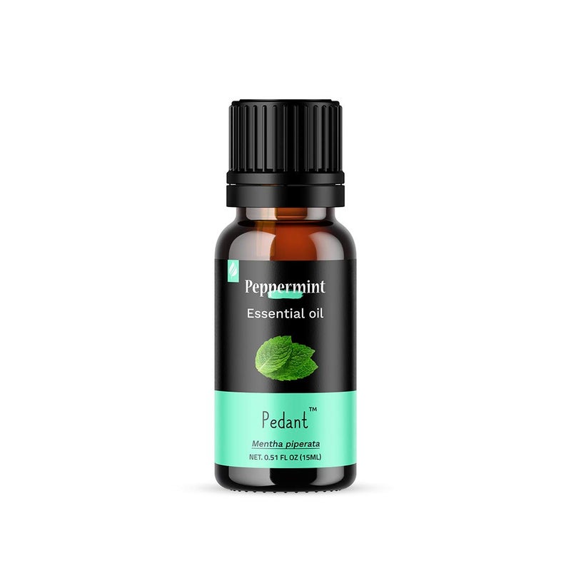 Pedant Pedant Peppermint Essential oil 100 concentrated undiluted for Aromtherapy Fragrance Diffuser Packed in Amber glass bottle for better storage  - Image 1