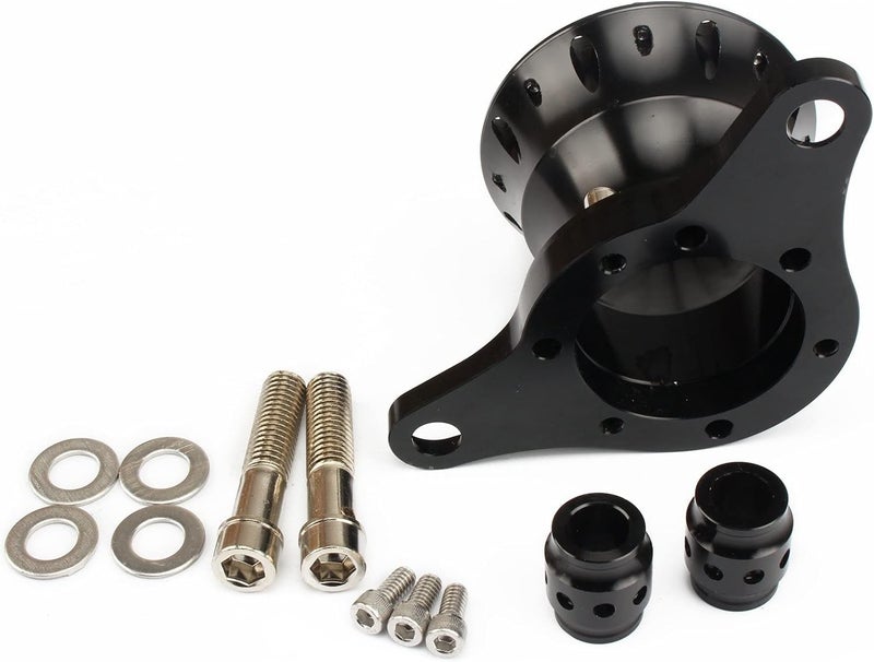 Wivplex Motorcycle Black Velocity Stack Air Cleaner Intake Filter - Image 3