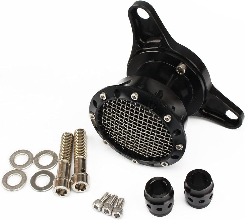 Wivplex Motorcycle Black Velocity Stack Air Cleaner Intake Filter - Image 2