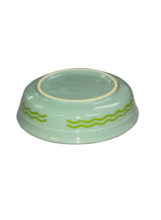 FixtureDisplays® 6x6x1.2" Ceramic Pet Bowl Highend Dog Cat Bowl Porcelain Dog Cat Feeder Puppy Bowl 12259 - Image 3