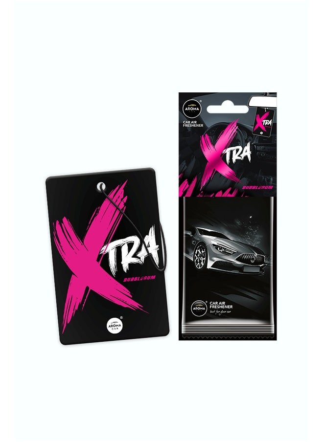 Aroma Cellulose Xtra Car Air Freshener Bubble Gum 